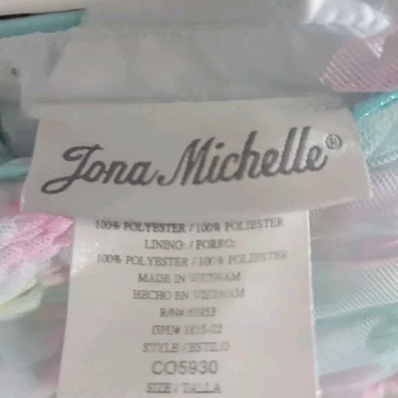 "Easter" Jona Michelle Girls Dress Pastel Summer Spring Any Occasion Size 3T - Picture 11 of 11